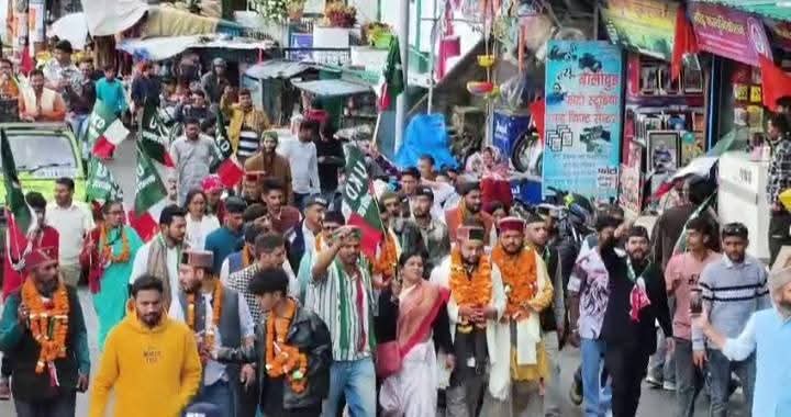 उत्तराखंड  क्रांति दल गढ़वाल संवाद यात्रा